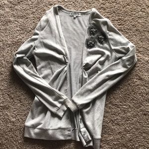 Grey cardigan